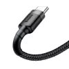 Baseus Cafule USB į USB-C 3A 1m (pilka-juoda)