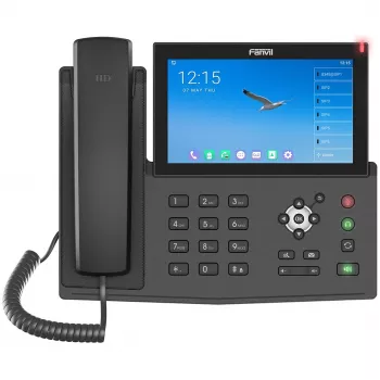 Fanvil X7A IP telefonas Juodas 20 linijų LCD Wi-Fi
