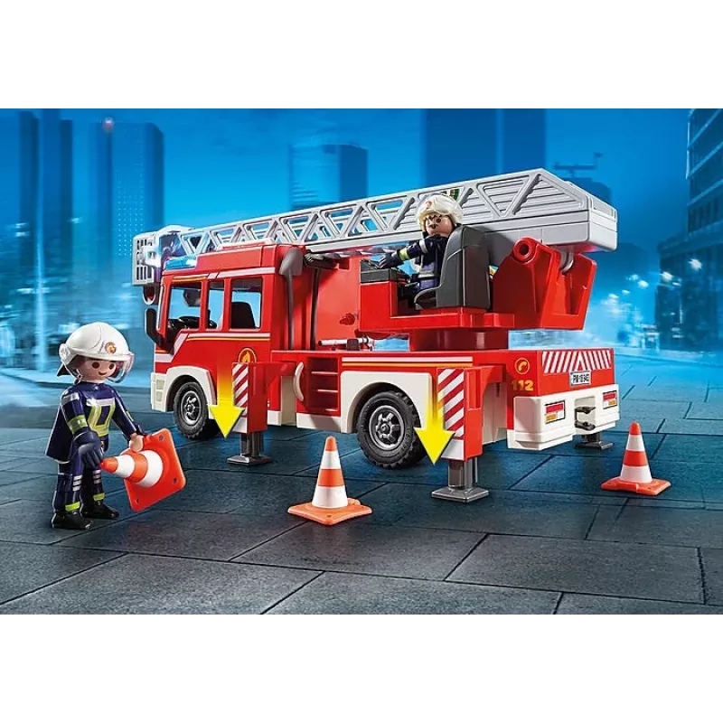 Gaisrinis automobilis Playmobil su kopėčiomis 9463