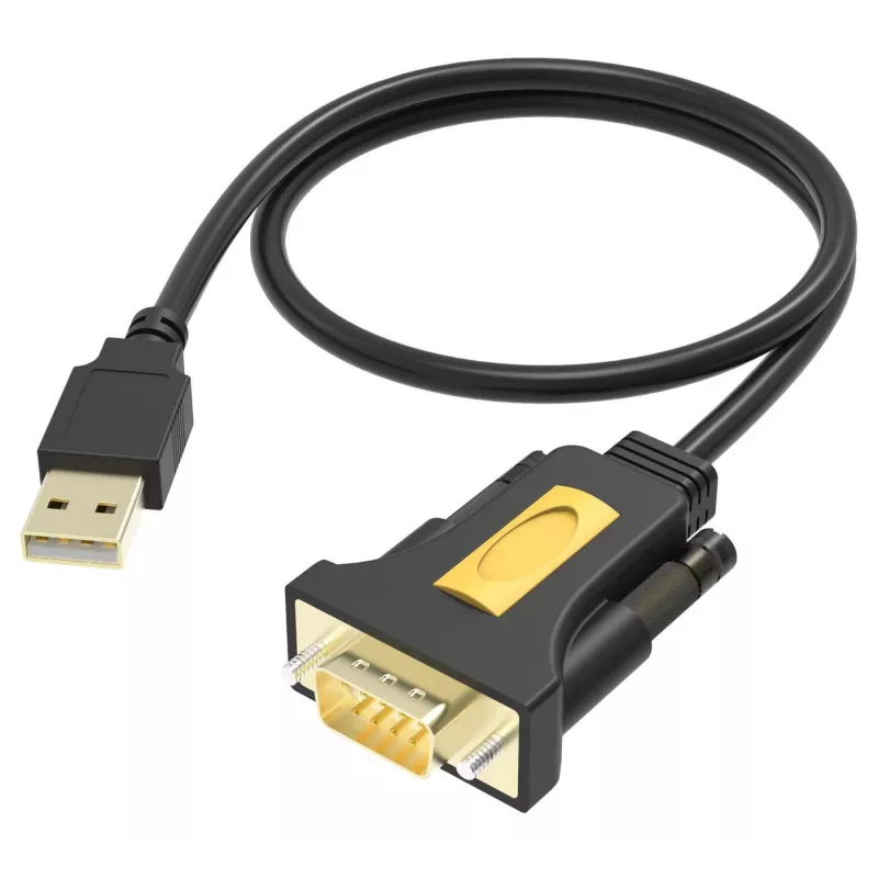 Vision TC-USBSER USB prie RS-232 nuoseklusis adapteris, konvertuojantis USB prievadą į DB9 COM prievadą, skirtą RS-232 valdymo programoms.