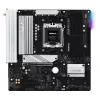 ASRock B850M Pro RS WiFi pagrindinė plokštė — AMD B850, Socket AM5, microATX, DDR5, 4 DIMM, 256GB, Wi‑Fi 6E, 2.5Gb LAN, 3x M.2