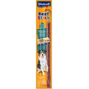 Šunų kramtomas skanėstas Vitakraft Beef Stick Original plus Mineral 12 g — jautienos skonio, 30% baltymų, be cukraus ir glitimo