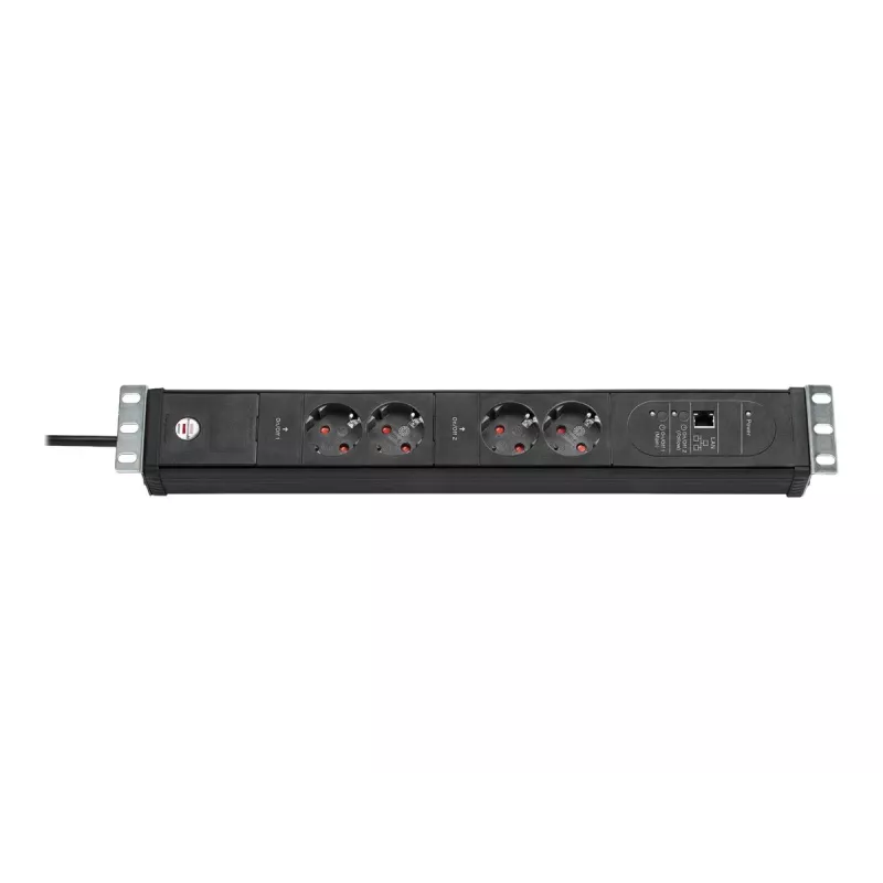 Brennenstuhl Premium-Web-Line V3 IP valdomas maitinimo lizdas, 4 lizdai, Ethernet, 3 m (1156057984)