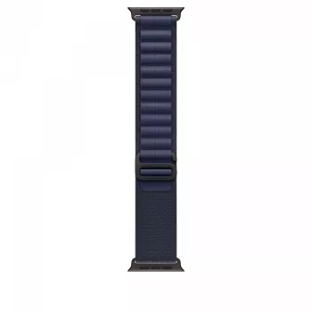 Apple 49 mm Navy Alpine Loop - Small - Juodas titano apdaila