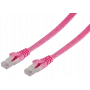 tinklo kabelis ShiverPeaks BS75515-SLM Magenta 5 m Cat7 U/FTP STP