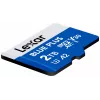 MicroSDXC atminties kortelė Lexar BLUE PLUS 2 TB UHS‑I, 170 MB/s, U3 V30, atspari vandeniui