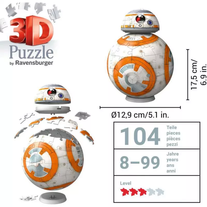 3D dėlionė Ravensburger 11577 Star Wars 531 dalys