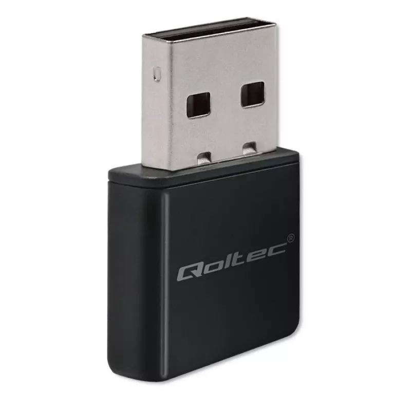 “Wi-Fi” USB adapteris QOLTEC NANO 56986 — mini N, USB 2.0, 802.11n