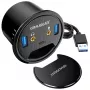 USB šakotuvas GRAUGEAR G-THUB-AU-60 USB 3.2 Gen 1 Type-A juodas