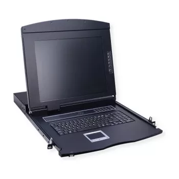 VALUE 19 colių KVM konsolė - 43 cm (17 colių) TFT (169) - VGA - USB - DE išdėstymas
