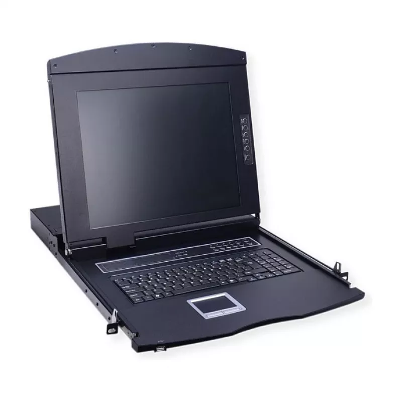 VALUE 19 colių KVM konsolė - 43 cm (17 colių) TFT (169) - VGA - USB - DE išdėstymas