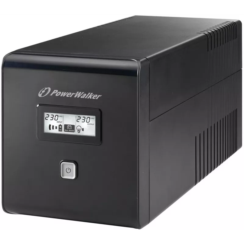 PowerWalker VI 1000 LCD 1 kVA 600 W 4 kintamosios srovės lizdai