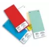 Kartoniniai skirtukai SMLT SK-D-SP/Z aplankams 11 x 23,5 cm, žali, pakuotėje 50 vnt.