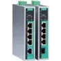 Tinklo komutatorius MOXA EDS-G205A-4PoE-T Nevaldomas Gigabit Ethernet 5 prievadai (4x PoE) Aliuminis 4U