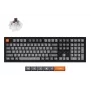 Mechaninė pilno dydžio klaviatūra Keychron K10 Max QMK — USB + RF belaidė + Bluetooth, 108 klavišai, RGB, juoda