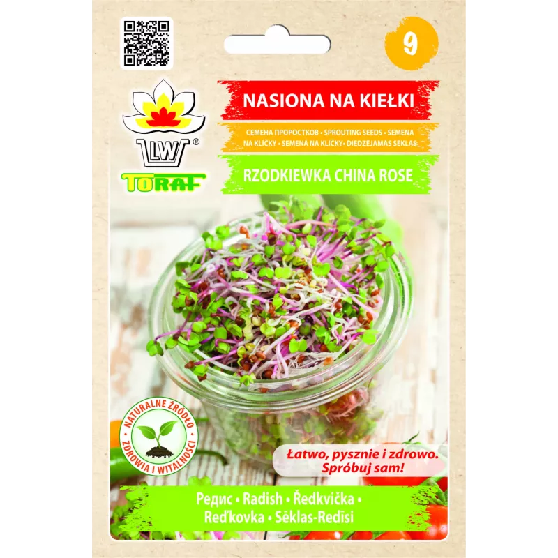 China Rose ridikėlių sėklos daigams, 20 g pakuotė
