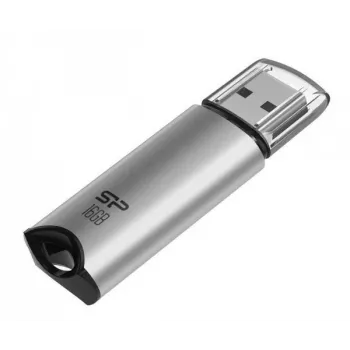 Silicon Power | USB Flash Drive | Marvel Series M02 | 16 GB | Type-A USB 3.2 Gen 1 | Sidabrinė