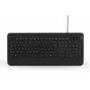 MULTIMEDIJOS KLAVIATŪRA USB ENG/JUODA KB-UML-03 GEMBIRD