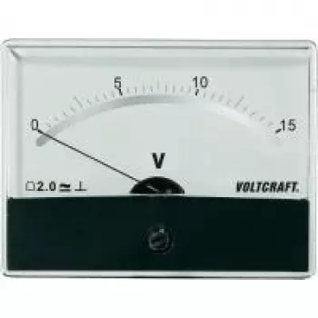 Voltcraft AM-86X65/15V/DC instaliacinis matavimo prietaisas AM-86X65/15V/DC 15 V magnetoelektrinis matuoklis (AM-86X65/15V/DC)