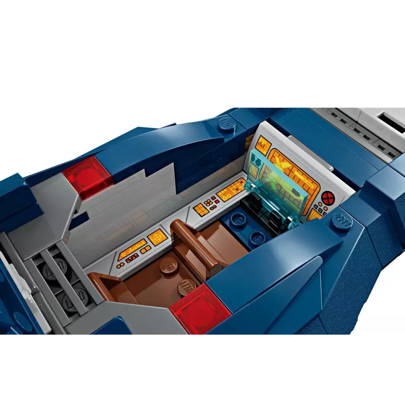 Konstrukcinis žaislas LEGO Marvel Super Heroes X-Jet 76281 su 5 minifigūrėlėmis