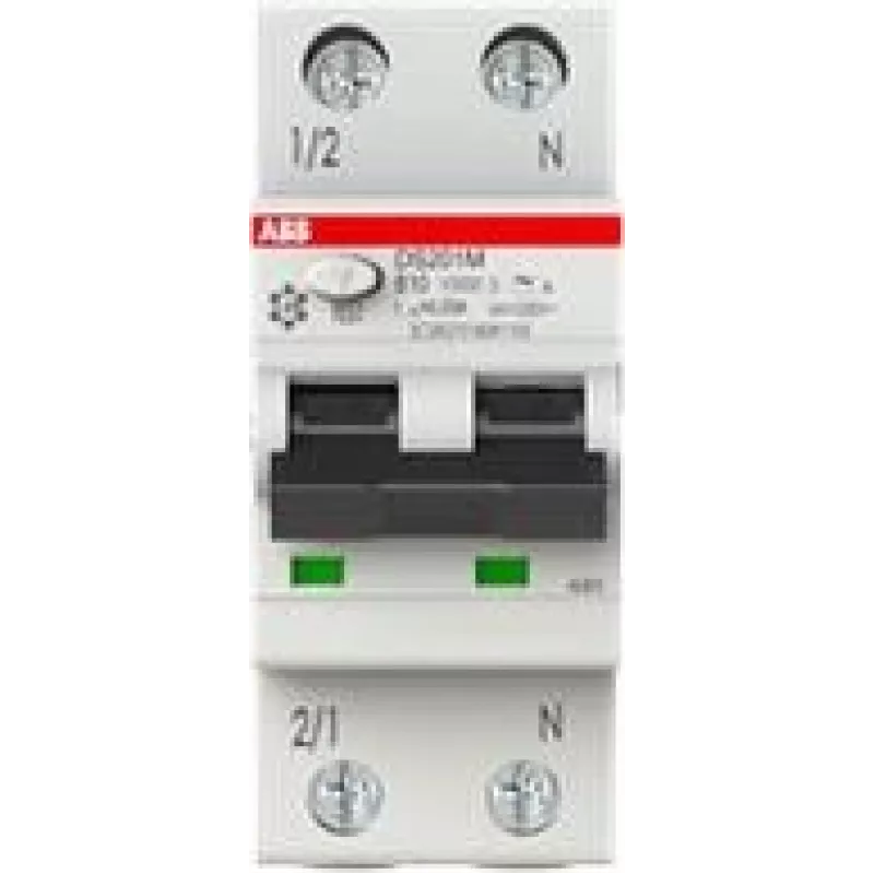 ABB RCD jungiklis DS201 M B10 A30 10kA 1P+N (2CSR275180R1105)