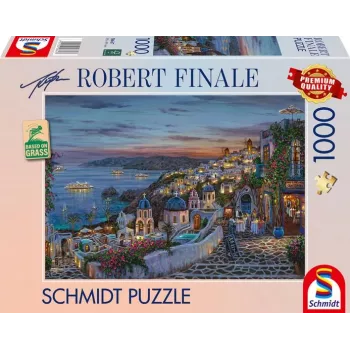 Robert Finale: Santorini Sonnenuntergang, Dėlionė 1000 vienetų
