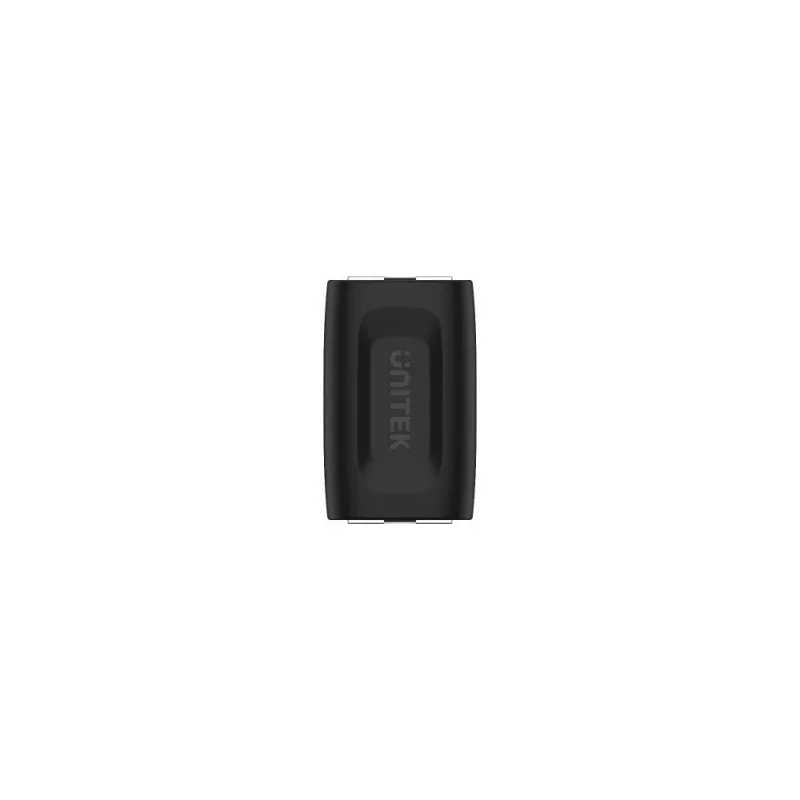 Kabelio jungties adapteris Unitek A1026BK RJ-45 lizdas-lizdas Cat7 1 Gbit/s juodas
