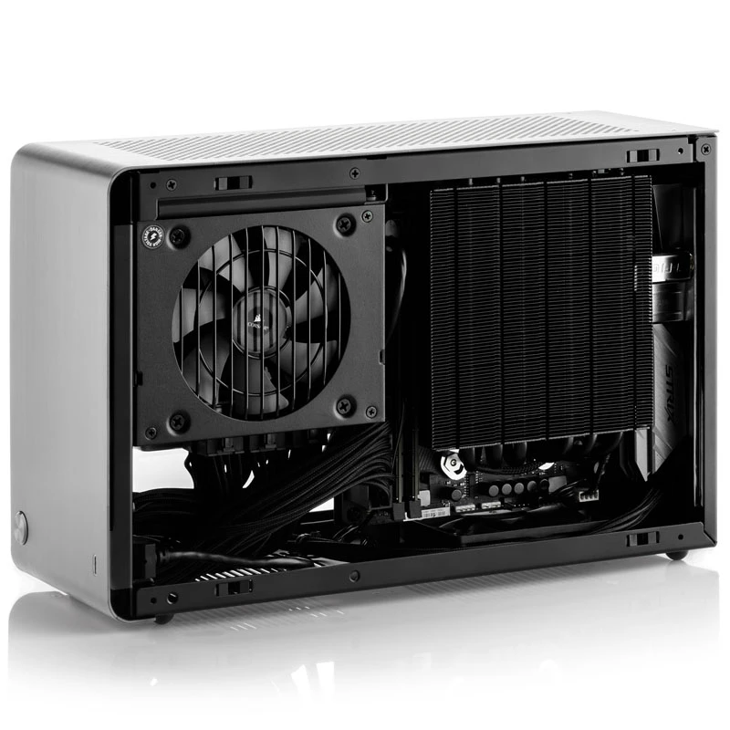 DAN Cases A4-SFX V4.1 - juoda + Alpenföhn Juoda Ridge - 120 mm