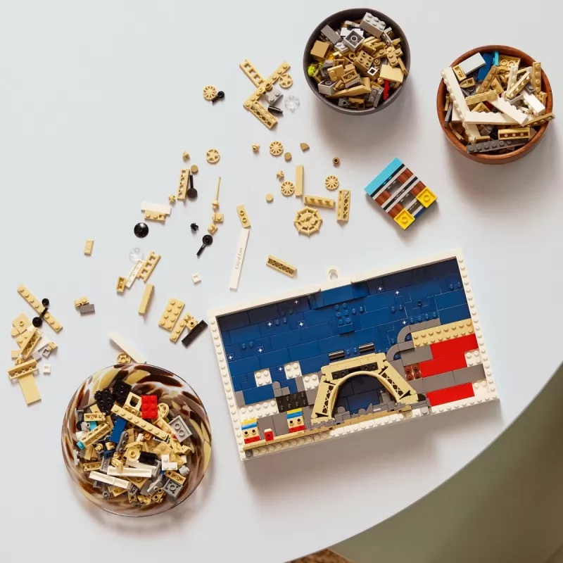 LEGO ARCHITECTURE 21064 Paris – Meilės miestas