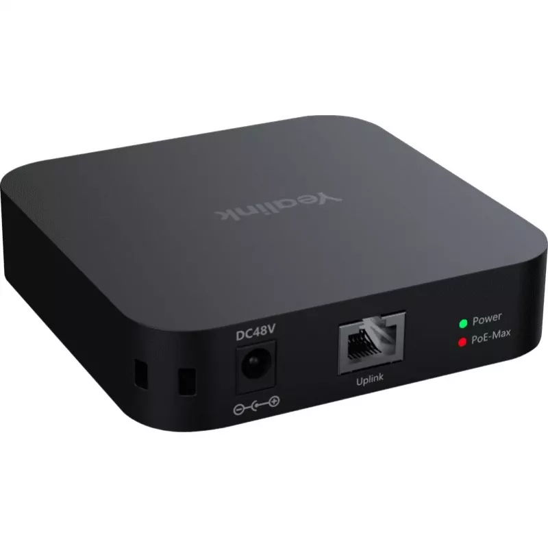 Yealink RCH40 E2 Ethernet LAN juoda