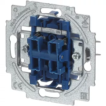 BUSCH JAEGER 2020/4 US – laidinis – juodas – pilkas – kintamoji srovė – 250 V – 71 mm – 25 mm