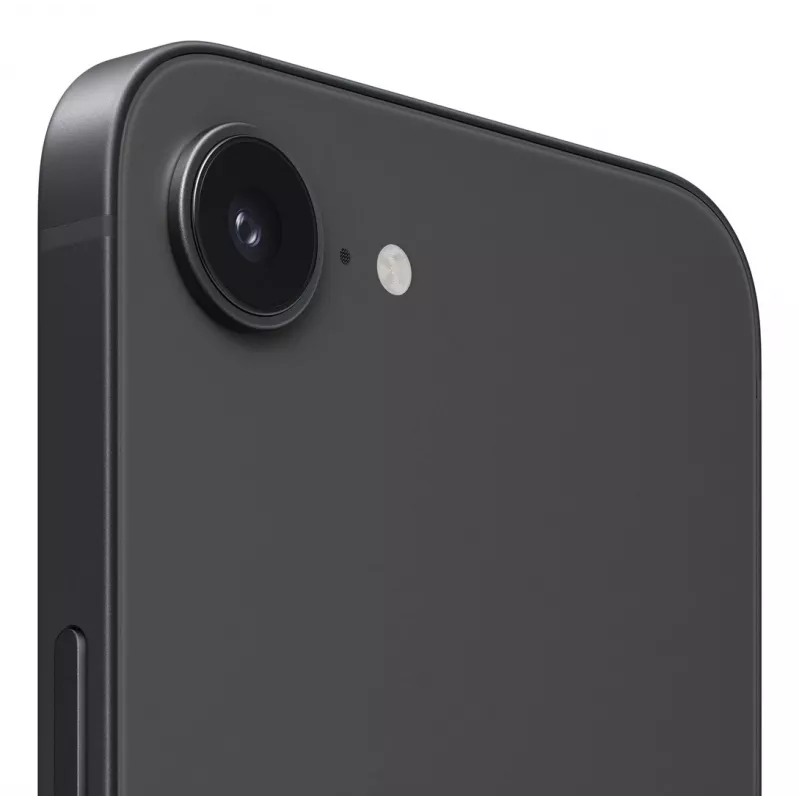Išmanusis telefonas Apple iPhone 16e — 6,1 colio (15,5 cm), A18, 128 GB, Dual SIM, 5G, 48 MP, juodos spalvos
