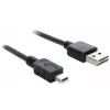 USB laidas DeLOCK 3 m USB 2.0 A - mini USB kištukas/kištukas