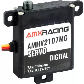 Amewi standartinis servo AMXRacing AMHV2107MG Midi analoginis servo pavaros medžiaga: metalas (28447)