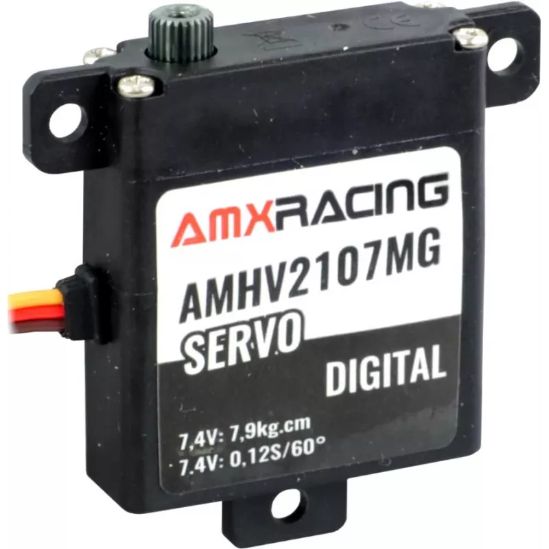 Amewi standartinis servo AMXRacing AMHV2107MG Midi analoginis servo pavaros medžiaga: metalas (28447)