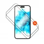 Grūdinto stiklo ekrano apsauga visiška danga FIXED Apple iPhone Air 2.5D juoda