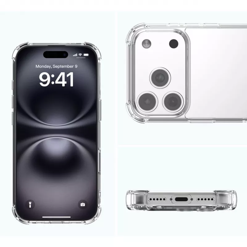 Border Case 4smarts Ibiza Apple iPhone 17 Pro Max 17.5 cm permatomas