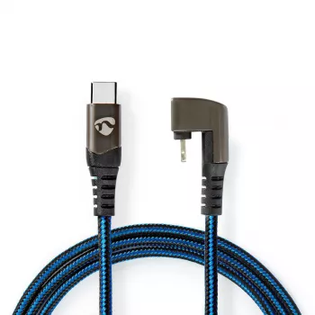 Nedis GCTB39650AL10 USB laidas, mėlynas