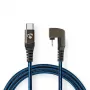 Nedis GCTB39650AL10 USB laidas, mėlynas