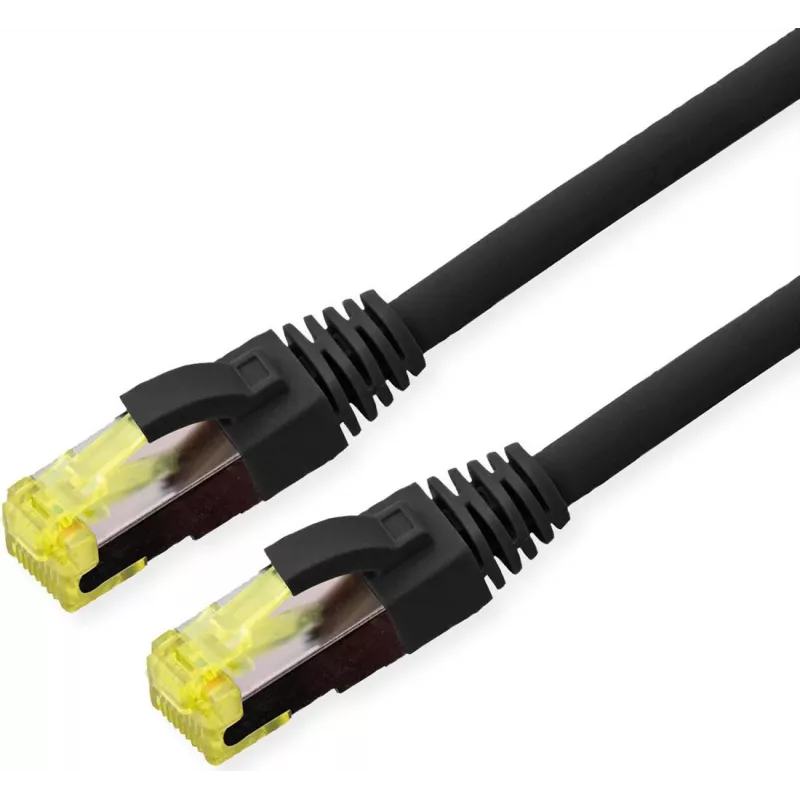 ROLINE outdoor-S/FTP-Patchkbl Cat.6A/Kl.EA 0.3m juodas - FTP - PIMF (21.15.0749)