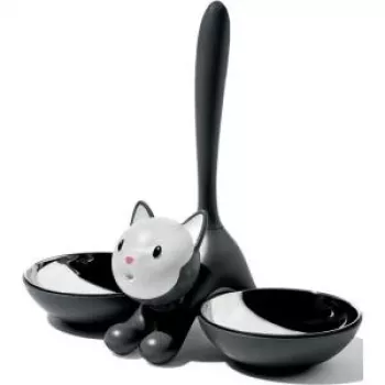 Alessi Tigrito Katzennapf Juoda (AMMI09 B)