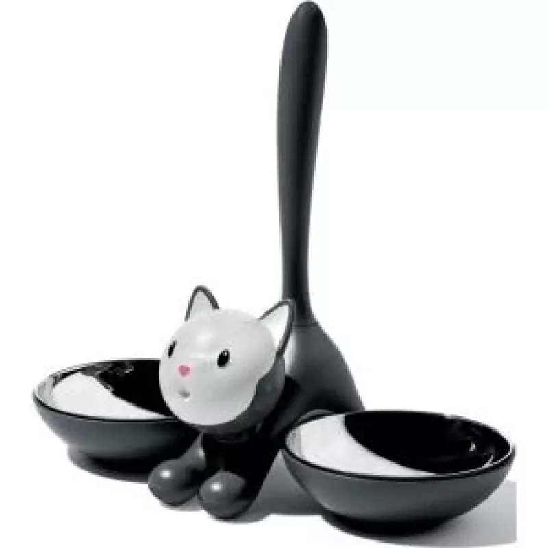 Alessi Tigrito Katzennapf Juoda (AMMI09 B)