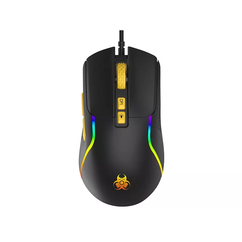 Tracer HORNET 87 klaviatūra Pelė įtraukta Žaidimų USB QWERTY anglų Juoda, Geltona