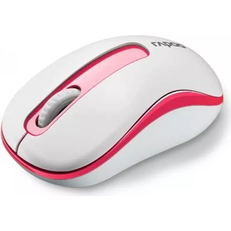 Rapoo M10 PLUS - pelė - optinė - 3 mygtukai - belaidė - 2,4 GHz - raudona