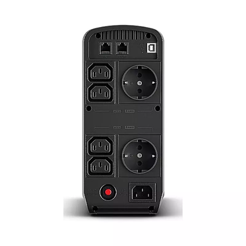 “CyberPower CP900EIPFCLCD” nepertraukiamo maitinimo šaltinis (UPS) Line-Interactive 0,9 kVA 540 W 6 kintamosios srovės išvadai (-ų)
