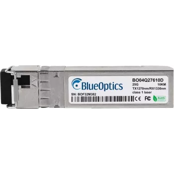 SFP28 BiDi siųstuvas-imtuvas BlueOptics S1C98A-BO, LC-Simplex, 25GBASE-BX-U, vienmodis, TX1270nm/RX1330nm, 10 km, DDM, 0–70°C
