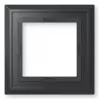 eQ-3 Homematic IP stiklinis rėmelis 1 vietos, juodas (162148A1)