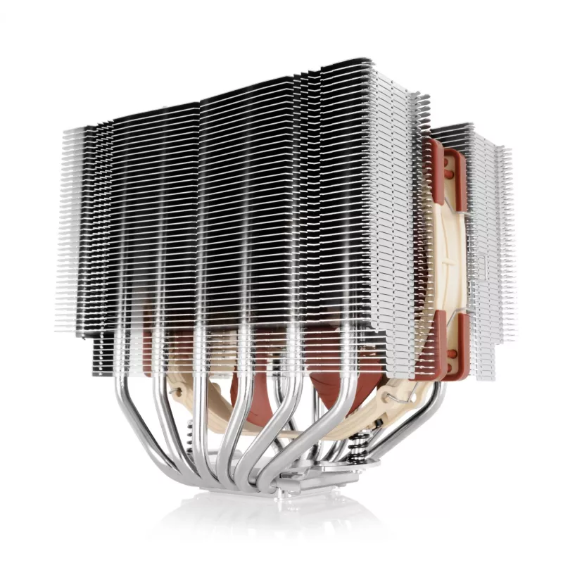 Noctua NH-D15S kompiuterio aušinimo sistema Procesoriaus aušintuvas 14 cm Varis, Metalinis
