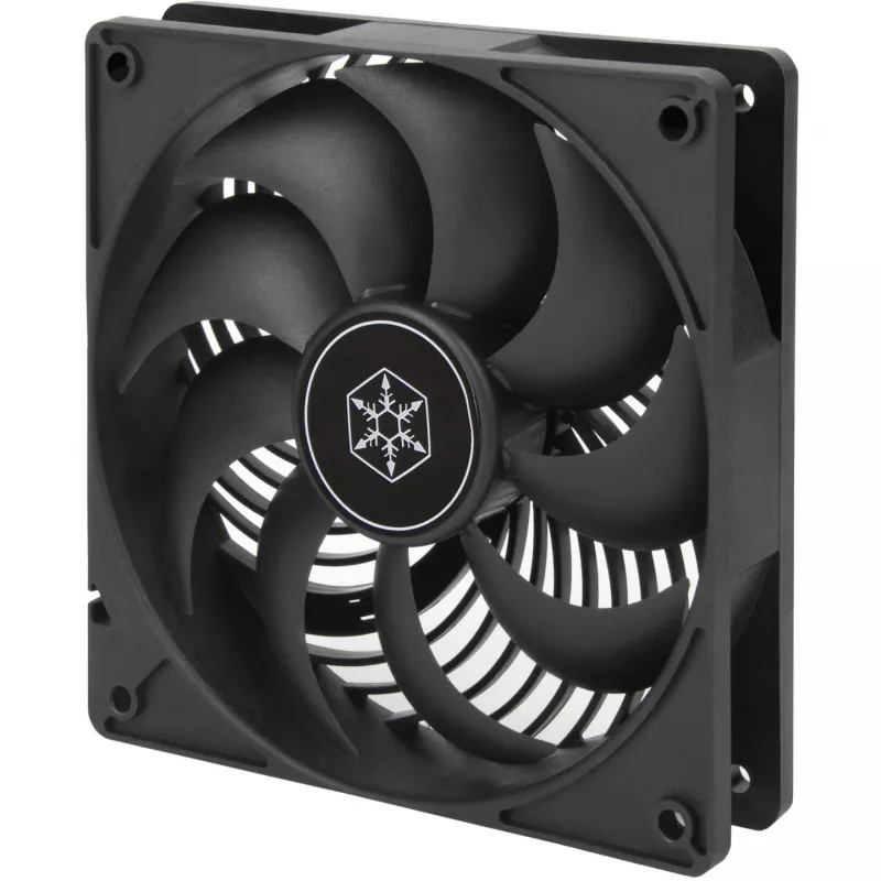 SilverStone SST-AP120I 120 mm korpuso ventiliatorius - juodas