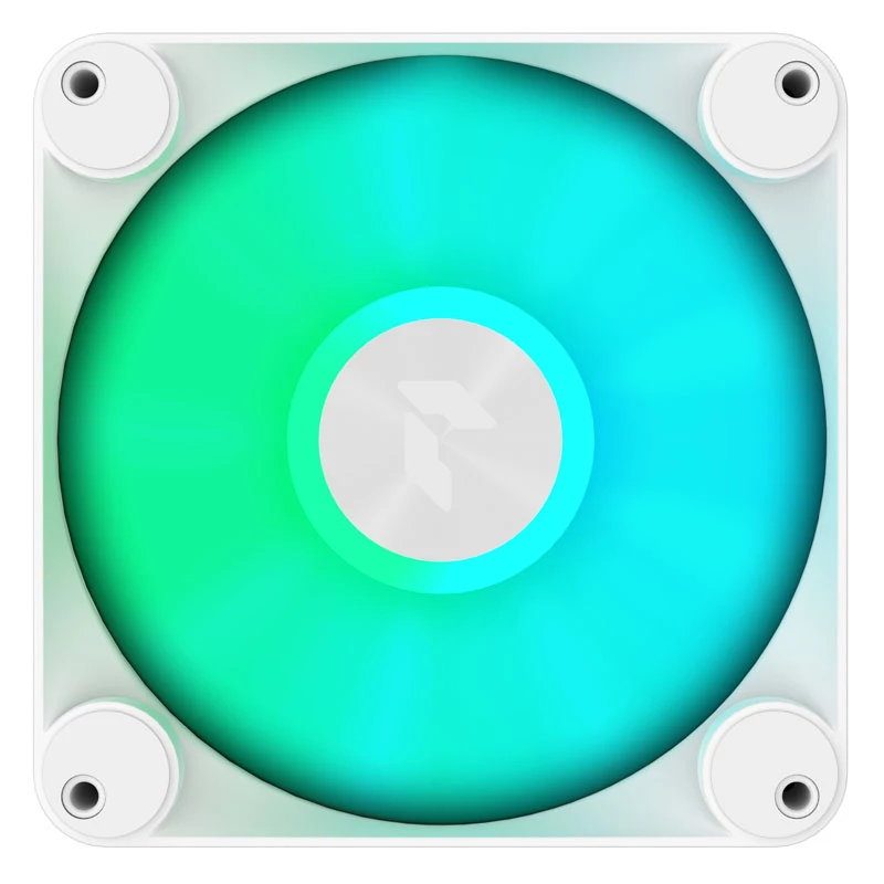 APNX FP1-120 WH 120mm ARGB PWM korpuso ventiliatorius – baltas